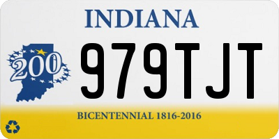IN license plate 979TJT