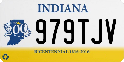 IN license plate 979TJV