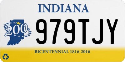IN license plate 979TJY