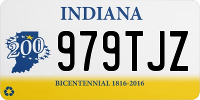 IN license plate 979TJZ