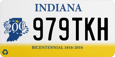 IN license plate 979TKH