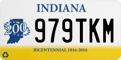 IN license plate 979TKM
