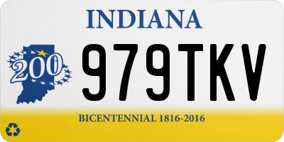 IN license plate 979TKV