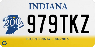 IN license plate 979TKZ