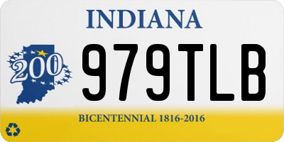 IN license plate 979TLB