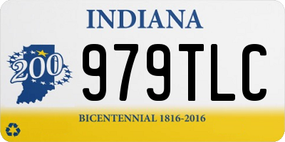 IN license plate 979TLC