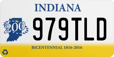 IN license plate 979TLD