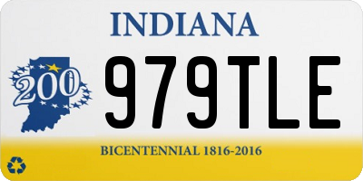 IN license plate 979TLE