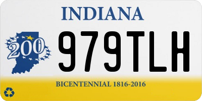 IN license plate 979TLH