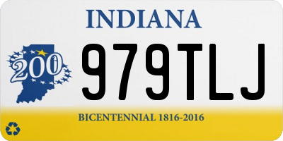 IN license plate 979TLJ