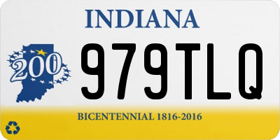 IN license plate 979TLQ