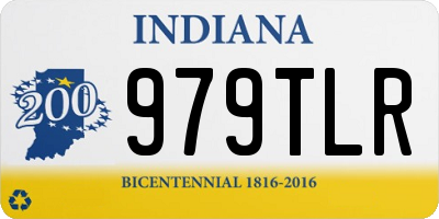 IN license plate 979TLR