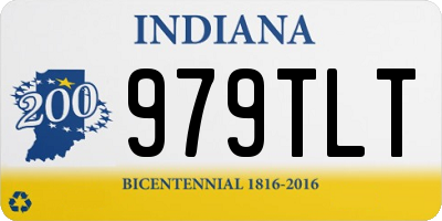 IN license plate 979TLT