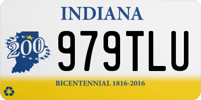 IN license plate 979TLU