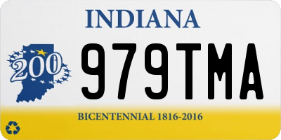 IN license plate 979TMA