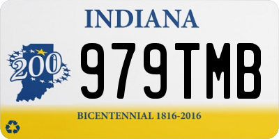 IN license plate 979TMB