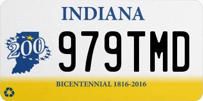 IN license plate 979TMD