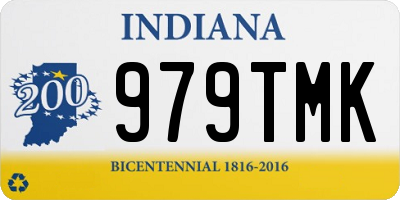 IN license plate 979TMK