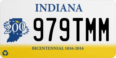 IN license plate 979TMM