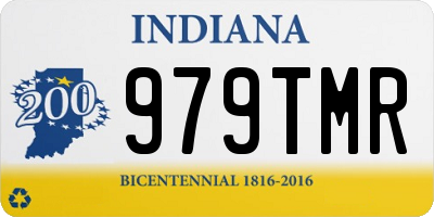 IN license plate 979TMR
