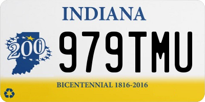 IN license plate 979TMU