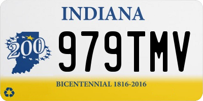 IN license plate 979TMV