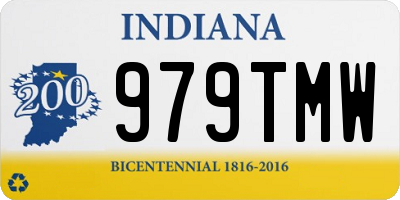 IN license plate 979TMW