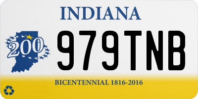 IN license plate 979TNB