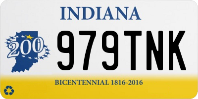 IN license plate 979TNK