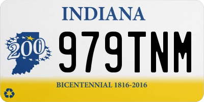 IN license plate 979TNM
