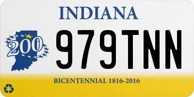 IN license plate 979TNN