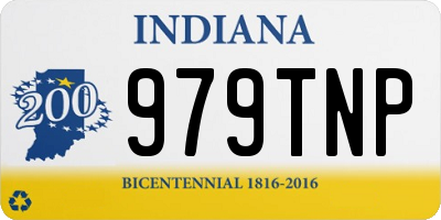 IN license plate 979TNP