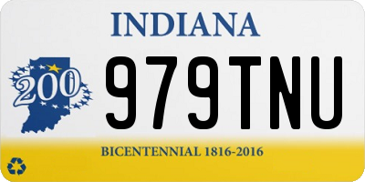 IN license plate 979TNU