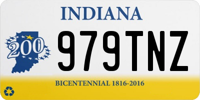 IN license plate 979TNZ