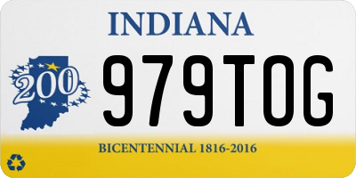 IN license plate 979TOG