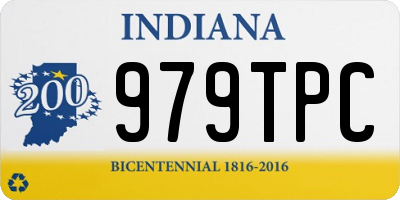 IN license plate 979TPC