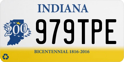 IN license plate 979TPE