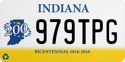 IN license plate 979TPG