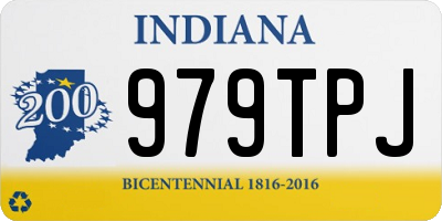 IN license plate 979TPJ