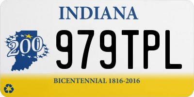 IN license plate 979TPL