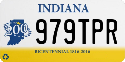 IN license plate 979TPR
