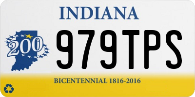 IN license plate 979TPS