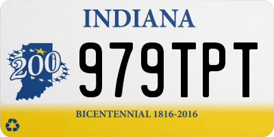 IN license plate 979TPT