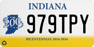 IN license plate 979TPY