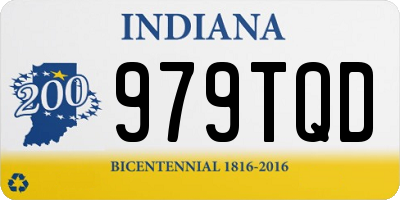 IN license plate 979TQD