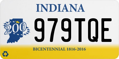 IN license plate 979TQE