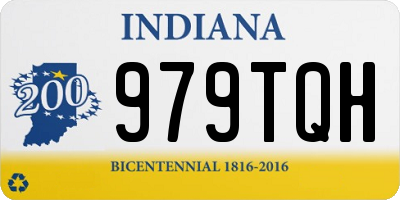 IN license plate 979TQH