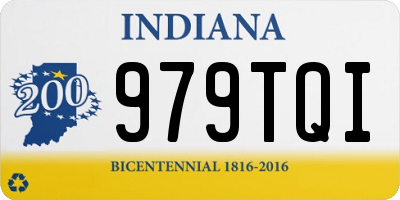 IN license plate 979TQI