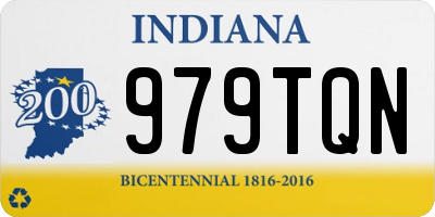 IN license plate 979TQN
