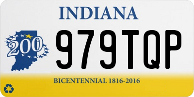 IN license plate 979TQP